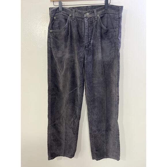 Vtg 70s 80s Segfield Corduroy Pants 34x32 USA Grandpa Academia Preppy Normcore - Picture 1 of 16